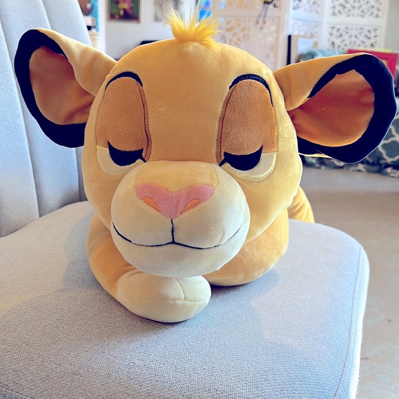 Disney The Lion King original Simba plush toy  Soft pillow Plush cushions - Picture 1 of 5